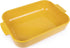 PEUGEOT APPOLIA rechthoekige keramische ovenschaal 36cm - Saffraangeel