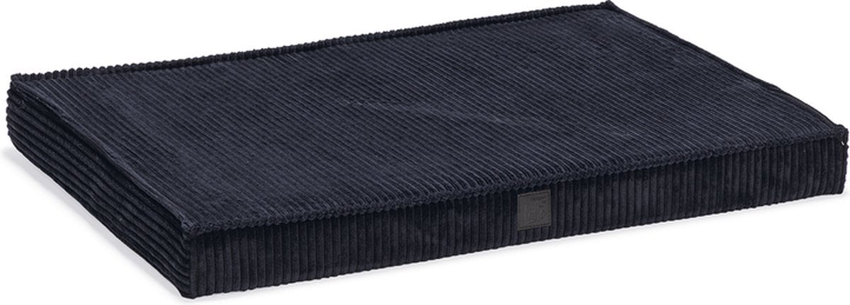 Designed By Lotte RIBBED Benchkussen 88x58cm - antraciet