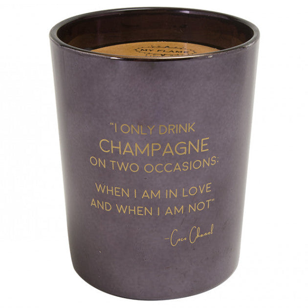 MY FLAME Sojakaars - I only drink champagne on two occasions