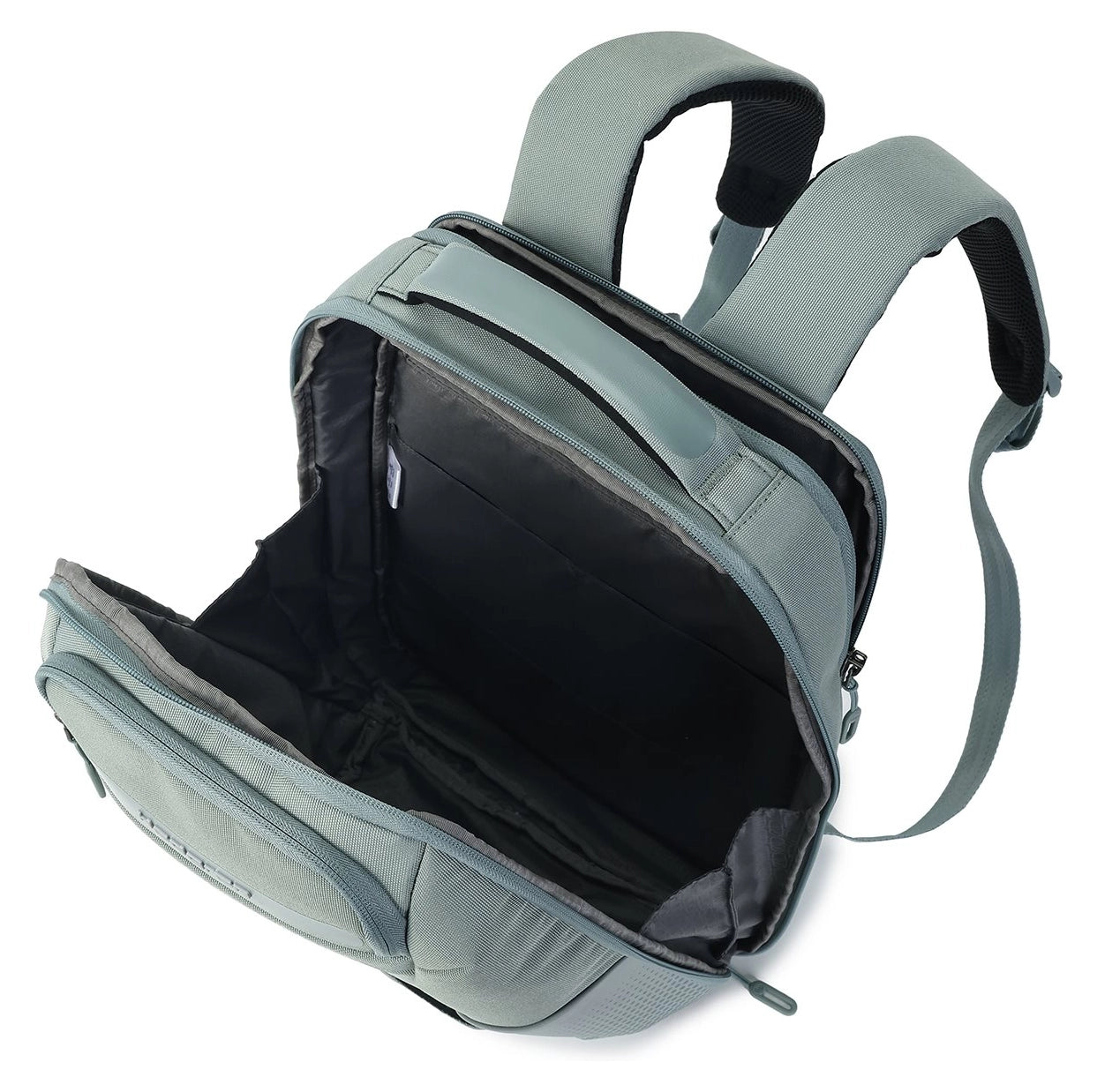 HEDGREN Handle M RFID rugzak 2cmpt 15.6 grijs-groen