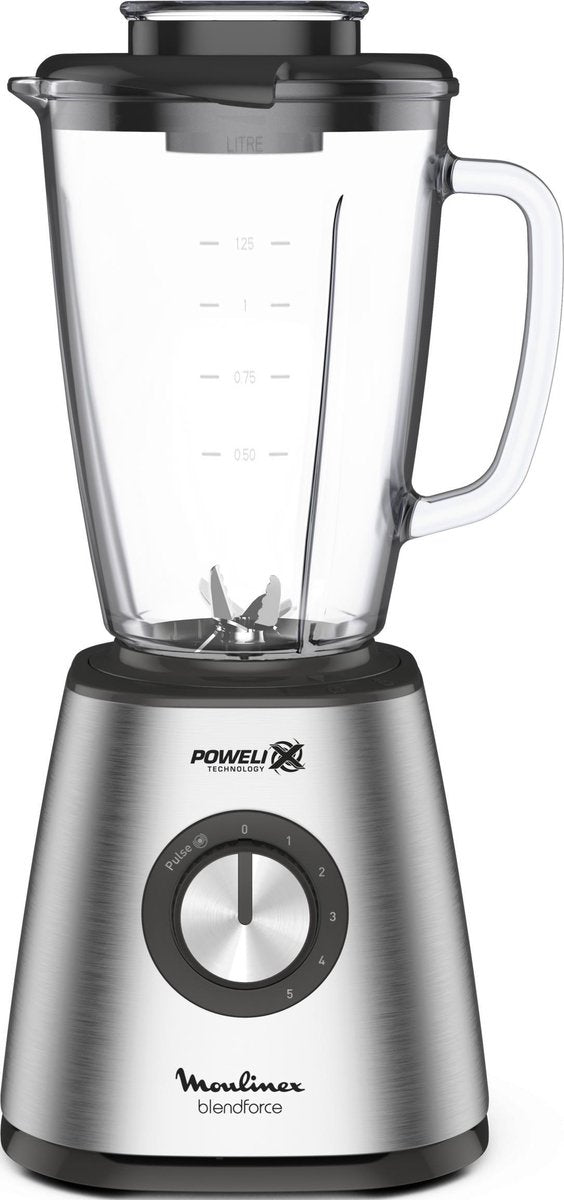 MOULINEX Blendforce blender - zilver