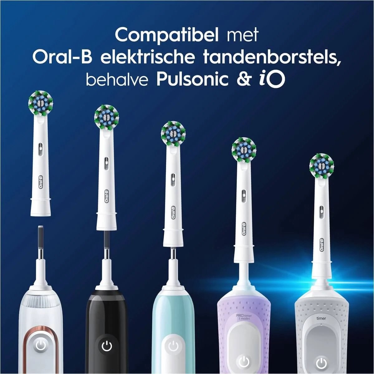 ORAL B Refills cross action - 10st.
