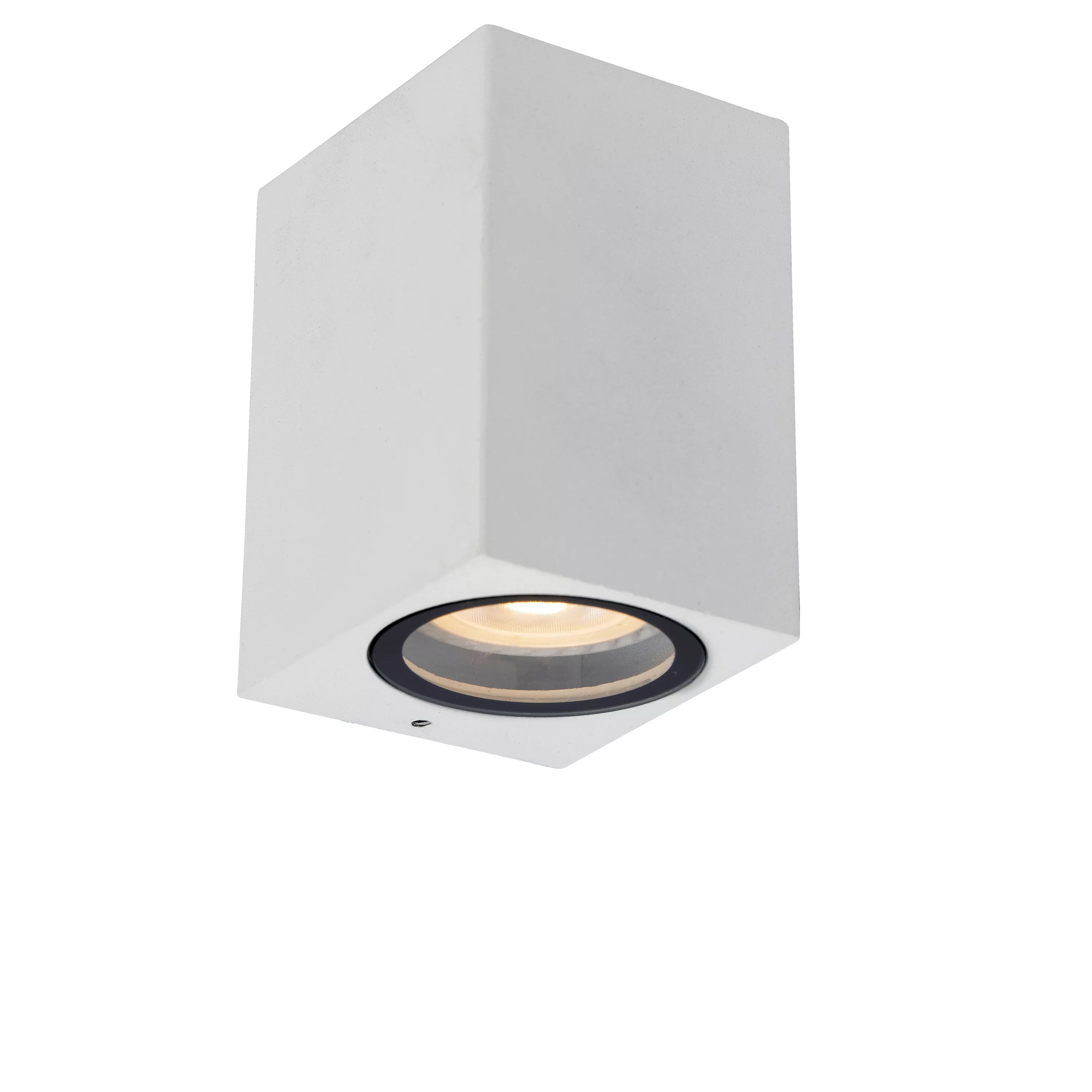 LUCIDE Wandspot ZARO buiten - 1xGU10 35W IP44 wit
