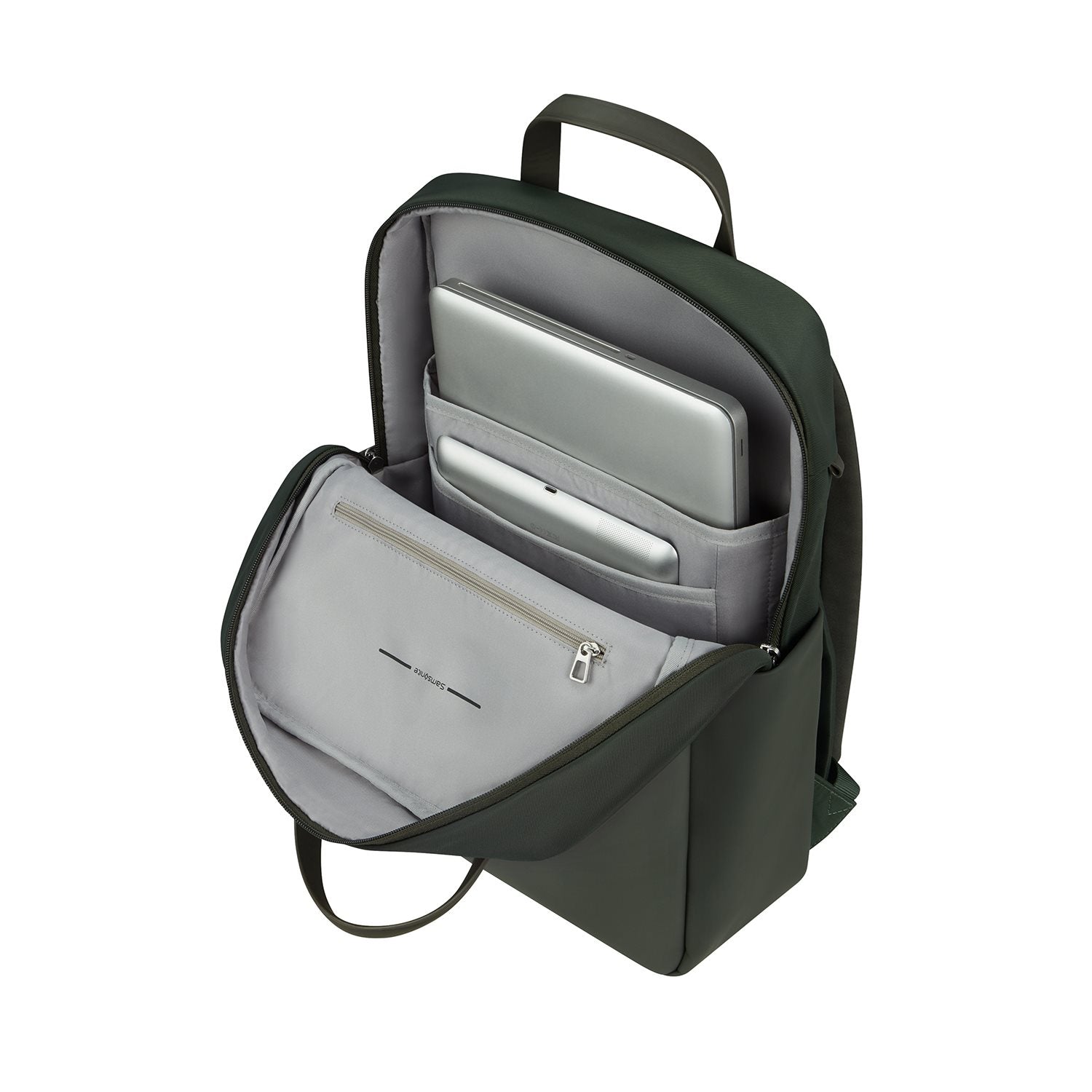 SAMSONITE 4Pack lpt bp+handles 15.6" forest green