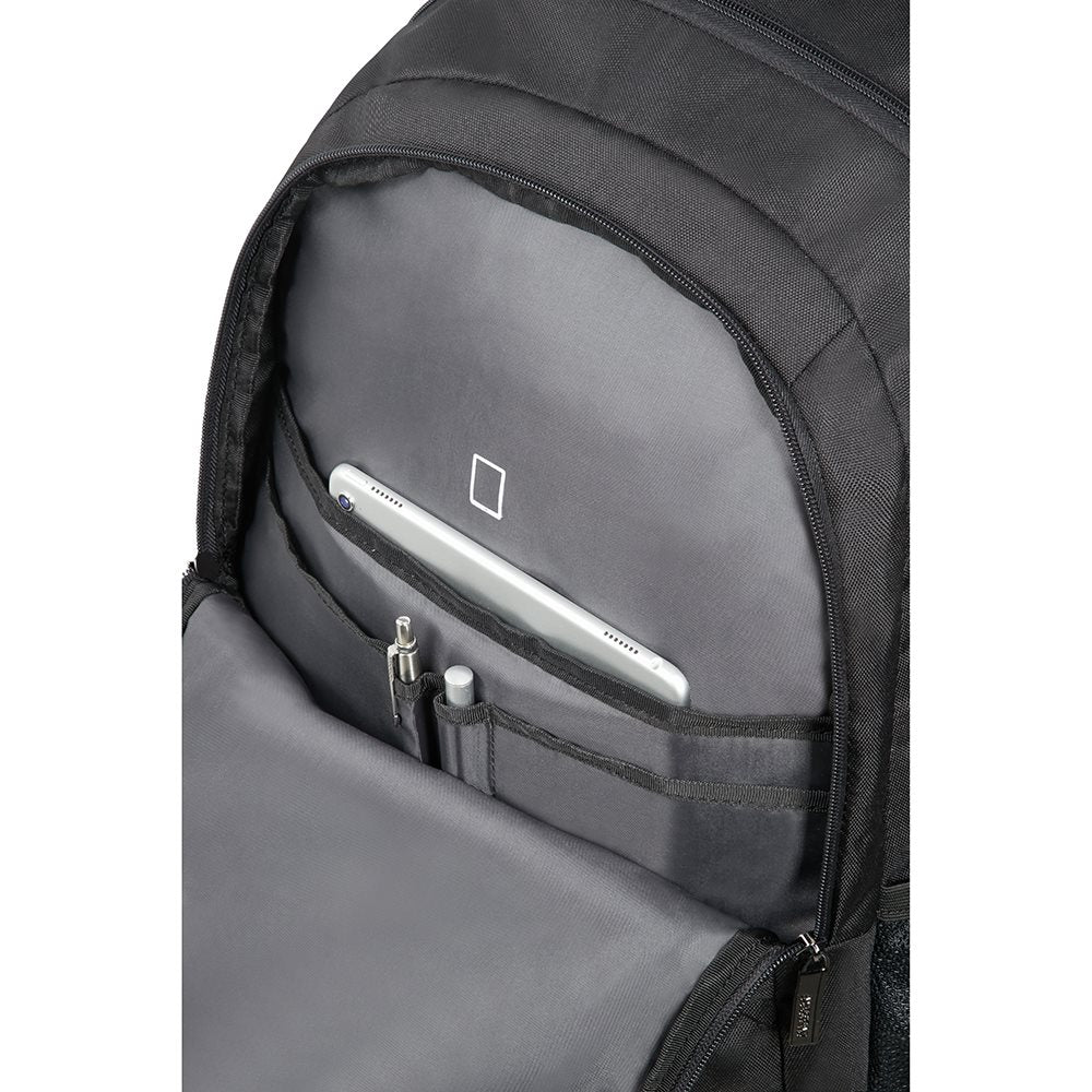 American Tourister AT WORK laptop rugzak 17.3" black/orange