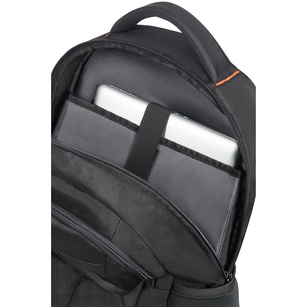 American Tourister AT WORK laptop rugzak 17.3" black/orange