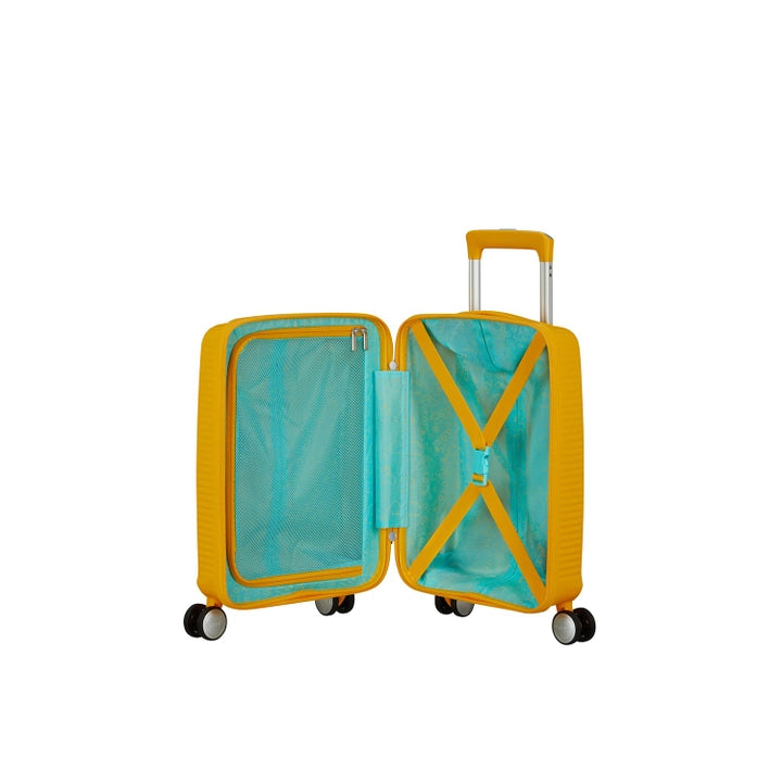 American Tourister SOUNDBOX Mini spinner 47x16cm Gold Yellow