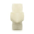 BY BOO Batu vaas - 16x30cm - beige glas