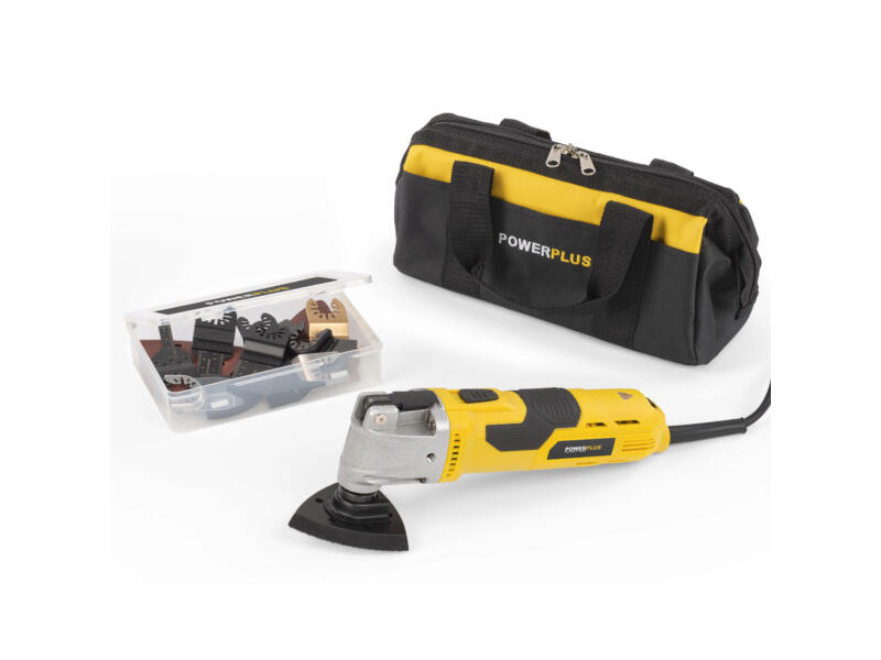 POWERPLUS Oscillerende multitool 450W 34acc.