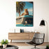 Deco glass  78x116cm - tiger rooftop