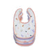 LASSIG Slabbetjes 5st.- Happy fruits peach/ pastel lila