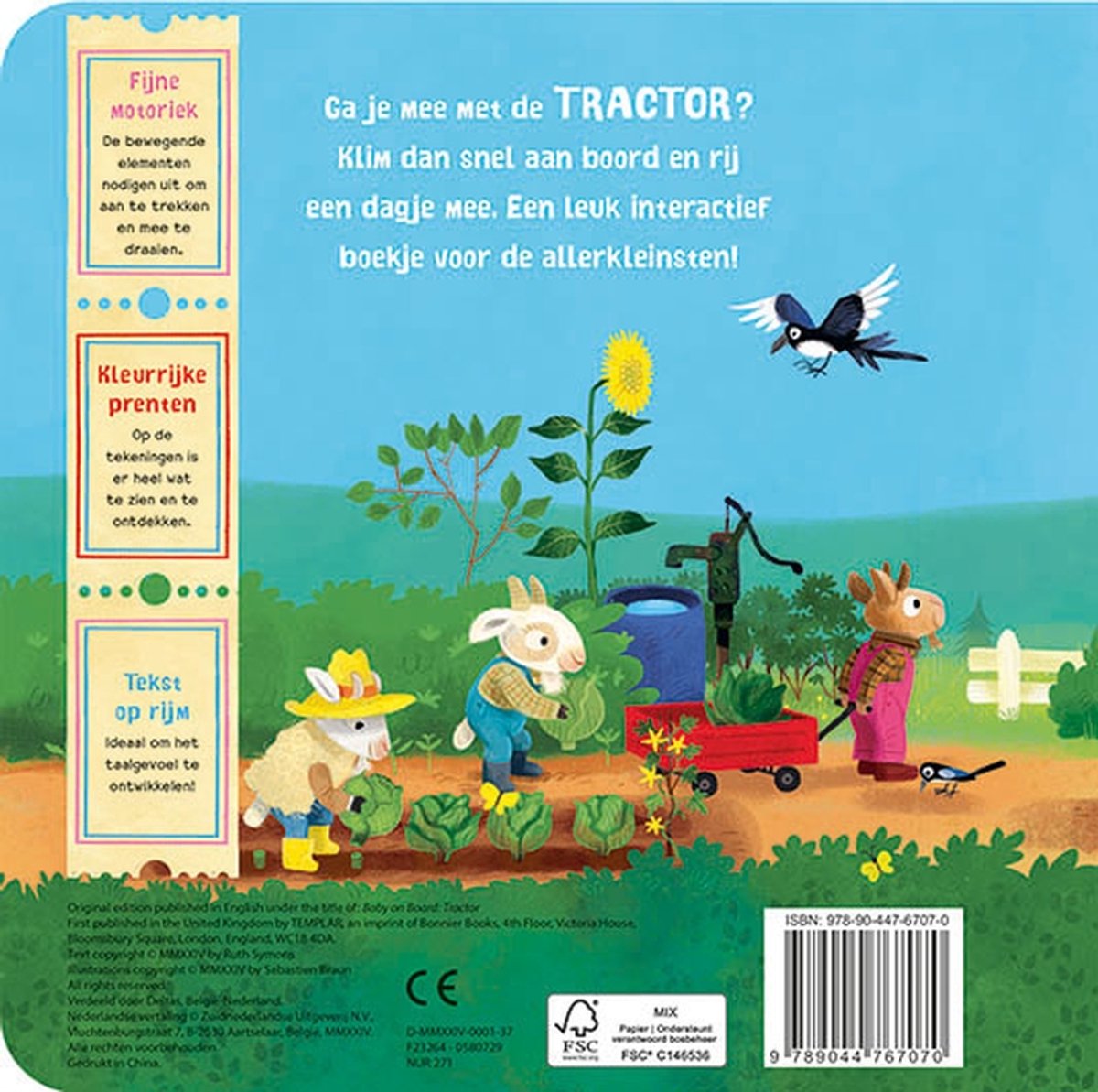 Ga je mee? - Met de tractor