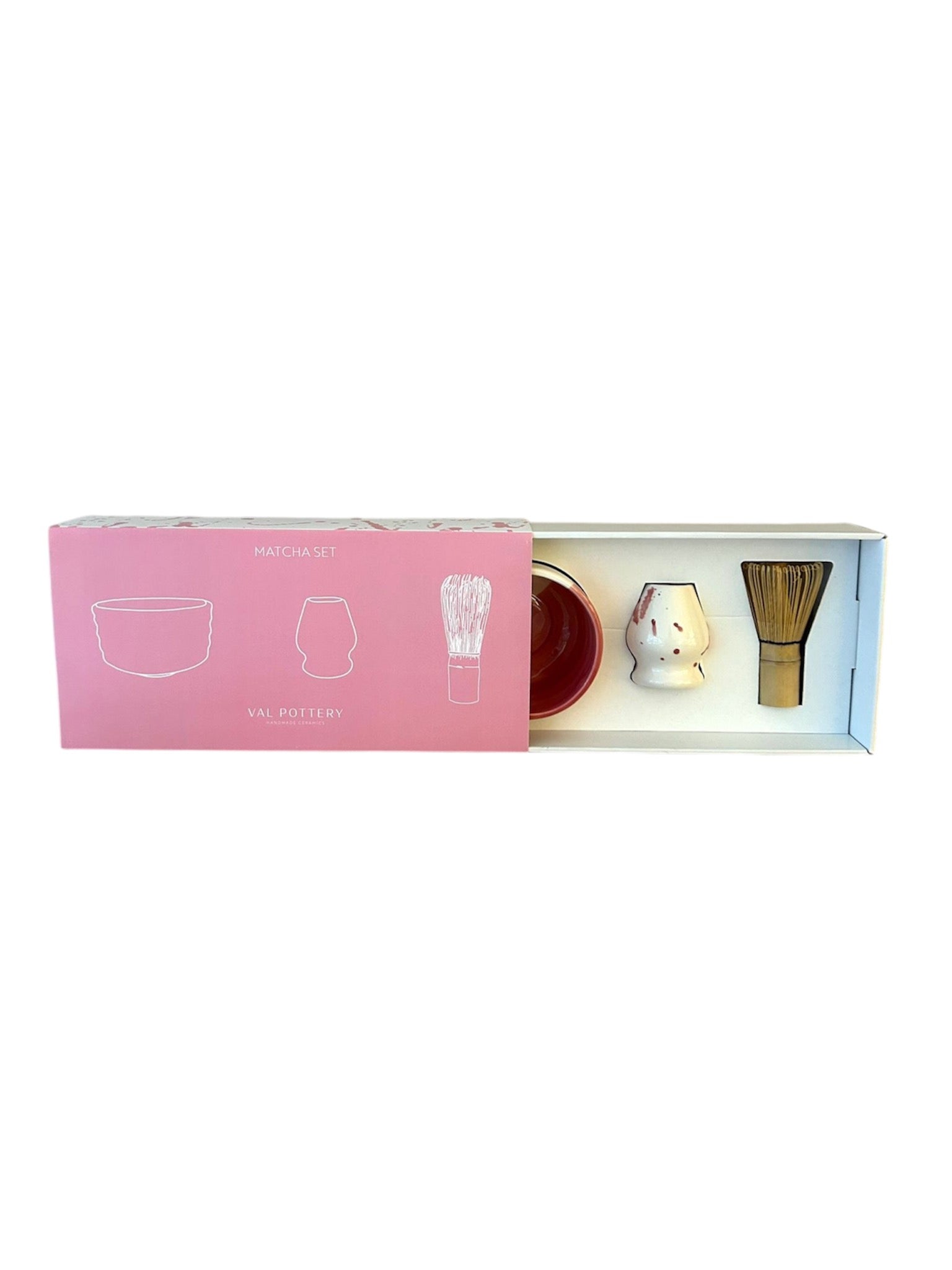 VAL Matcha set - roze
