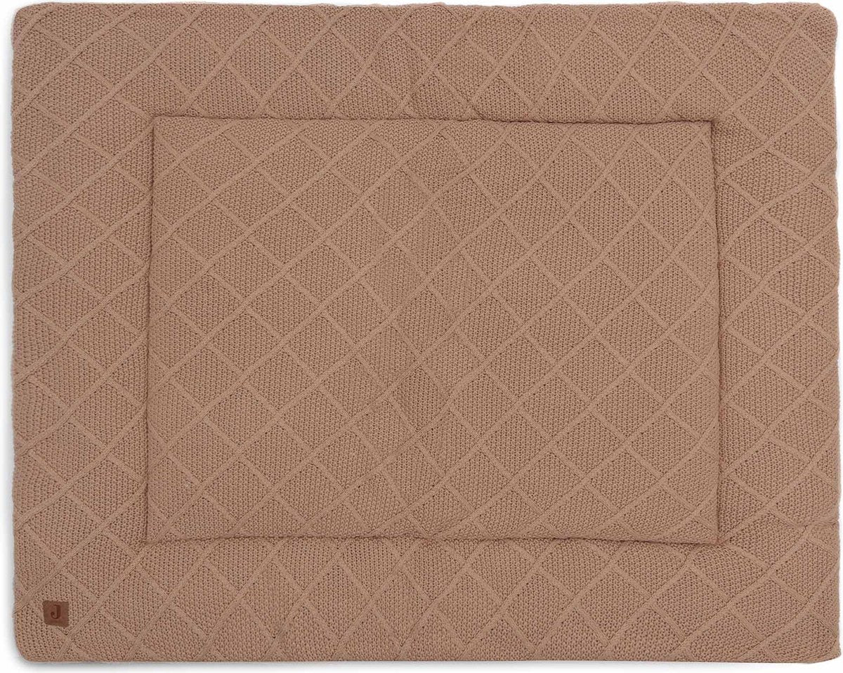 JOLLEIN Boxkleed - 75x95cm - check knit biscuit