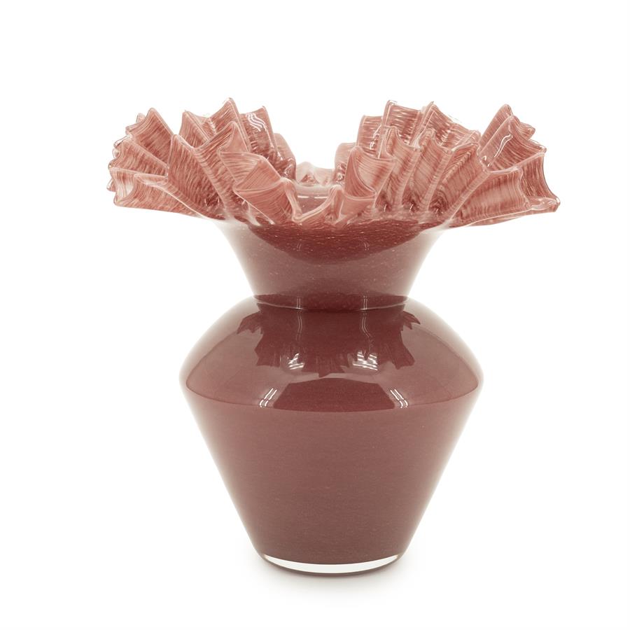 BY BOO Bae vaas 37cm - burgundy TU UC