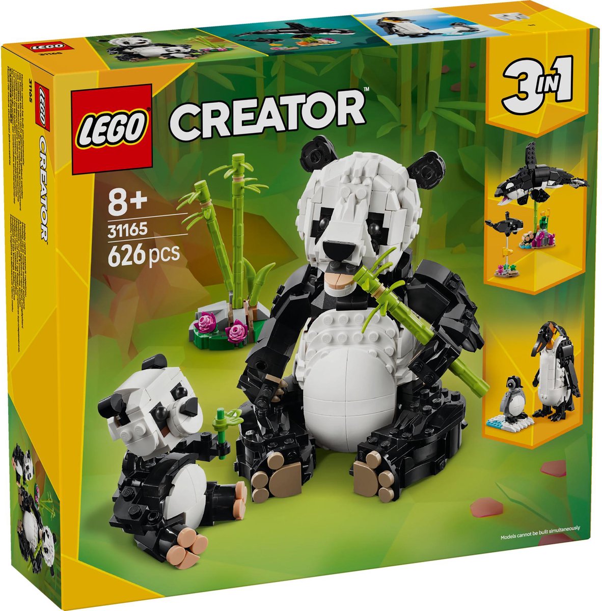 LEGO Creator 31165 wilde dieren: panda