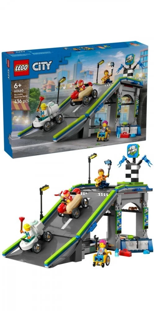 LEGO City 60460 Snelle schans voor race TU auto's