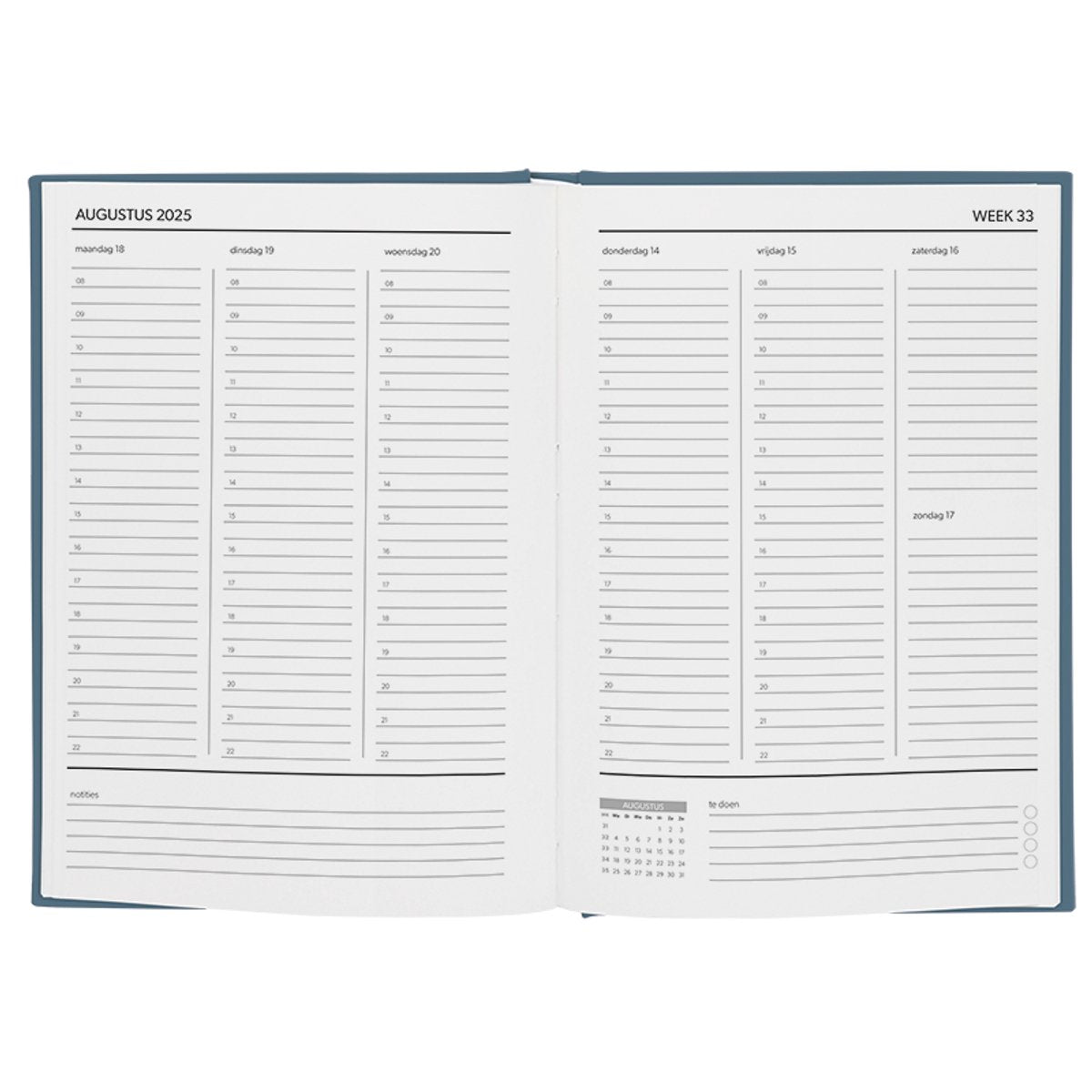 SOHO Planner 29x21cm urban blauw
