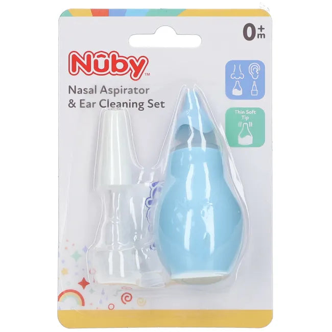 NUBY Neuspeer + oorreiniger - groen