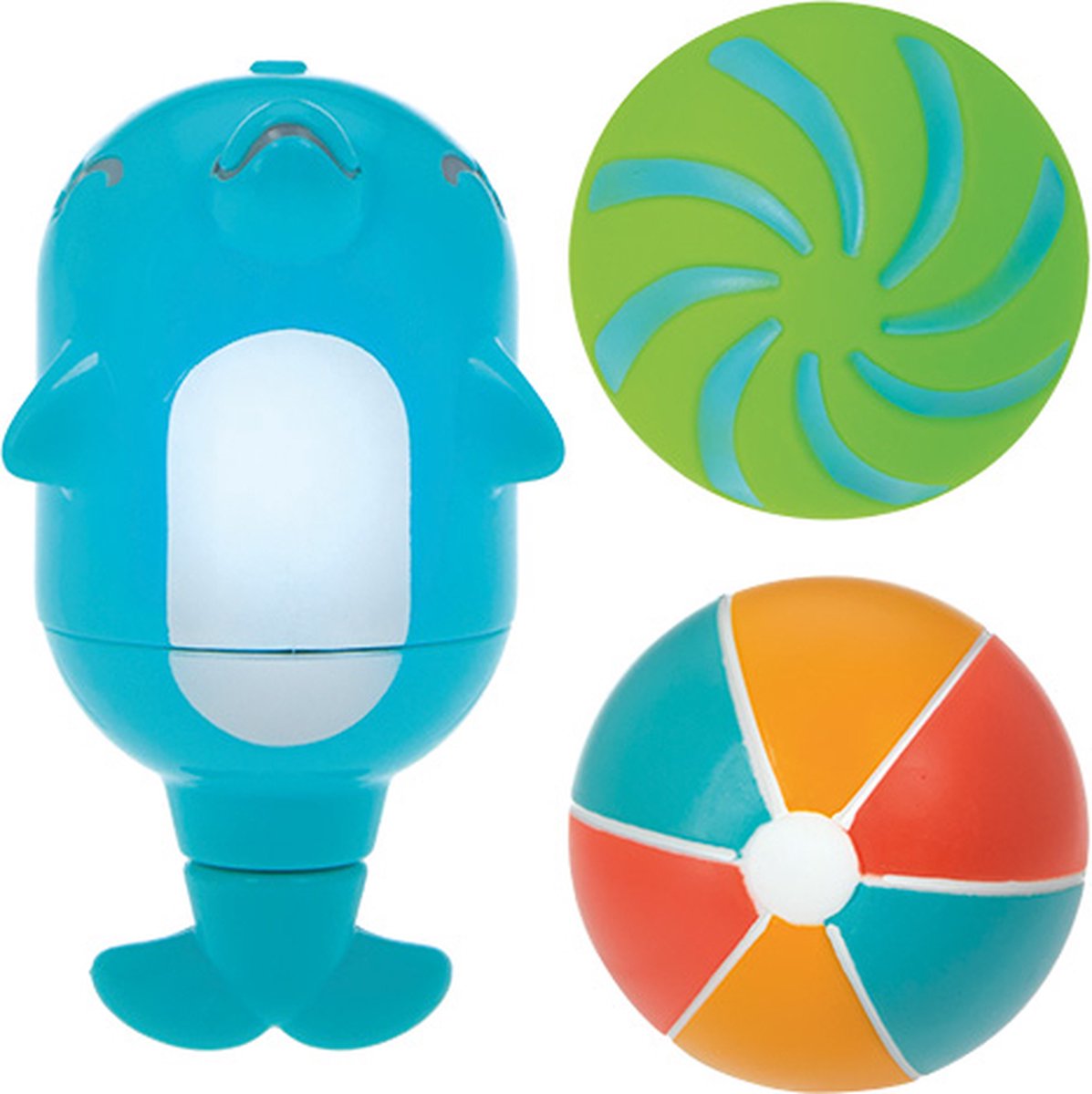 NUBY Dolfijn badspeeltje met 2 ballen