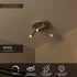 LUCIDE Grado plafondspot taupe dia 25 3xGU10 MR11 12W