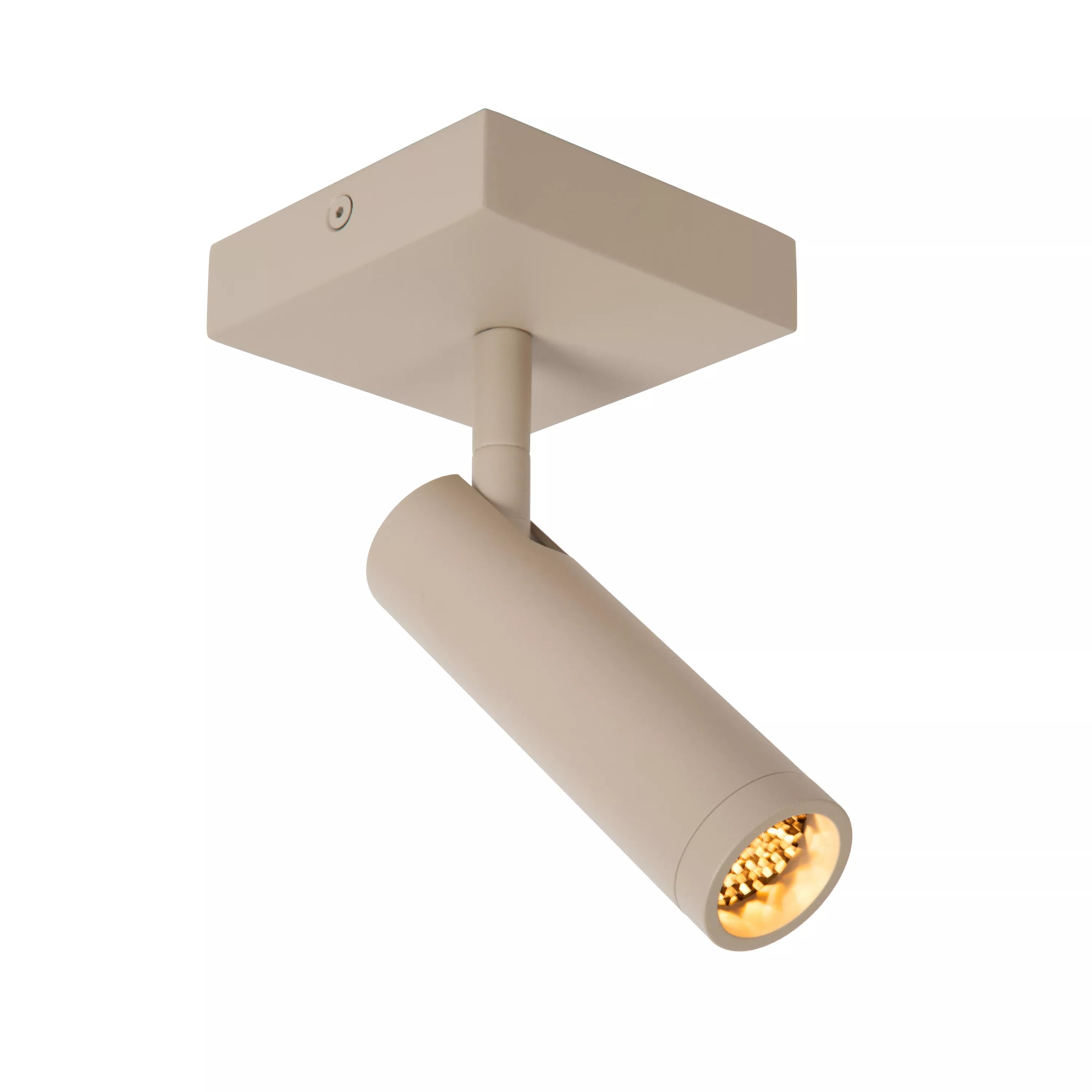 LUCIDE Grado plafondspot taupe 1xGU10 MR11 40W
