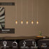 LUCIDE Berliane hanglamp transp. LED dimb. 4W 2700K