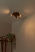 LUCIDE Ritmo plafondspot zwart dia 18 3xGU10 MR11