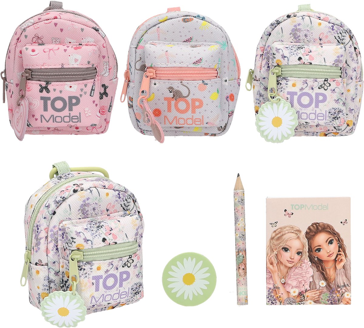 TOPMODEL Rugzak stationary - ass.