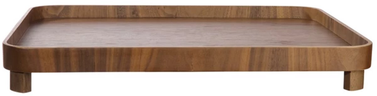 ASA Wood - Dienblad m/voeten 45,5cm - walnoot