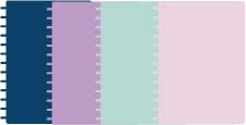 Schrift A5 bright vibe 144bl - geruit