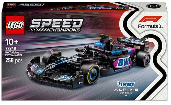 LEGO Speed Champions 77248 - BWT Alpine F1 team A524 racewagen