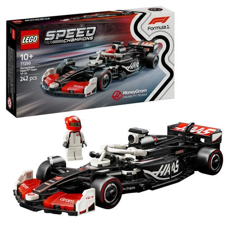 LEGO Speed Champions 77250 - Moneygram Haas F1 team VF-24 racewagen