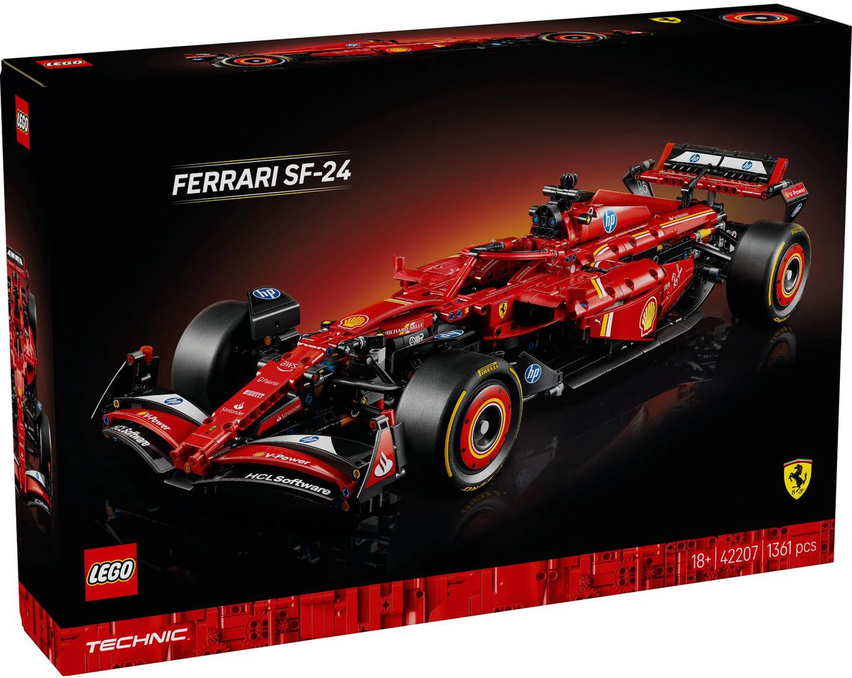 LEGO Technic 42207 - ferrari SF-24 F1 auto