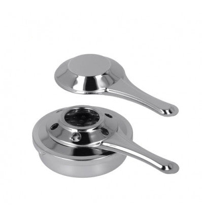 METALTEX Fondue vervang brander dia 16cm - verchroomd