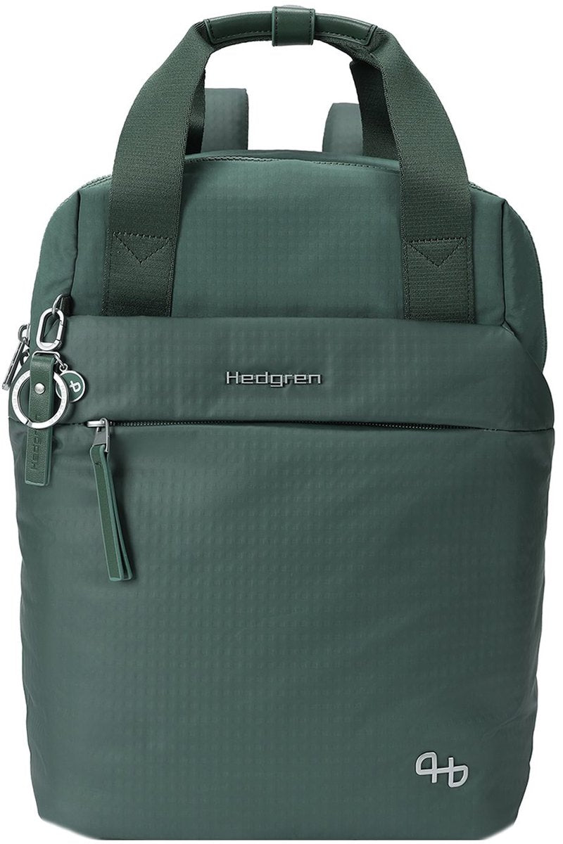 HEDGREN Rappu M RFID rugzak 15  duck green