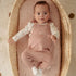 Little Dutch Fairy Pink - knitted one-piece suit - oud roze - 74