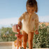 Little Dutch Ocean Treasures - badpak met lange mouwen - geel - 74/80