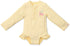 Little Dutch Ocean Treasures - badpak met lange mouwen - geel - 74/80