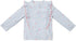 Little Dutch Sunny Flowers - rash guard met lange mouwen - blauw - 62/68