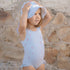 Little Dutch Sunny Flowers - badpak - blauw - 86/92