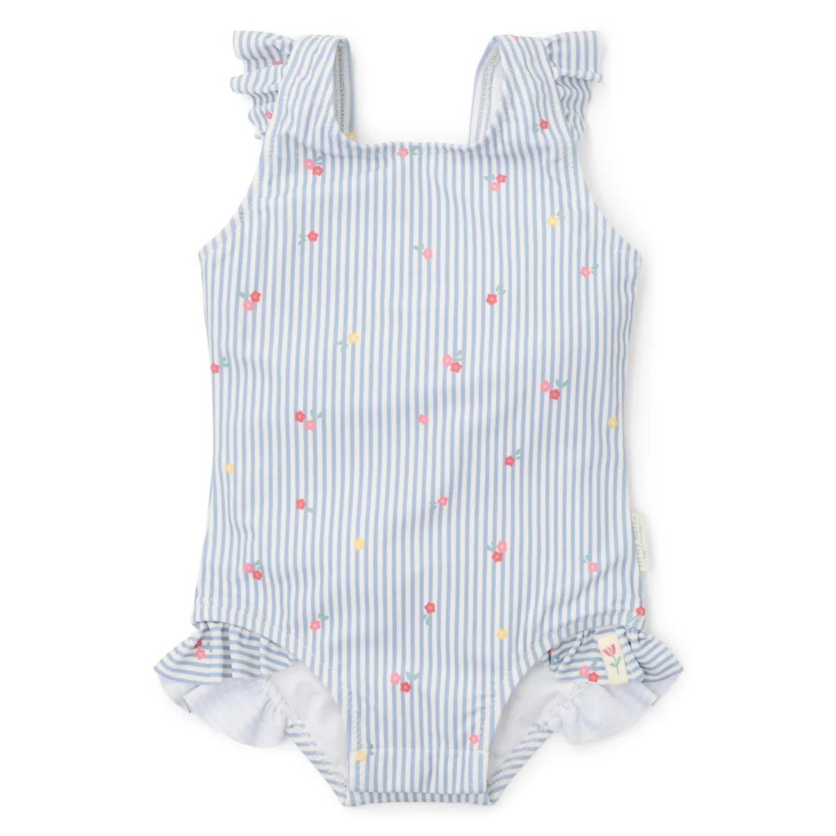 Little Dutch Sunny Flowers - badpak - blauw - 86/92