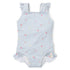 Little Dutch Sunny Flowers - badpak - blauw - 86/92
