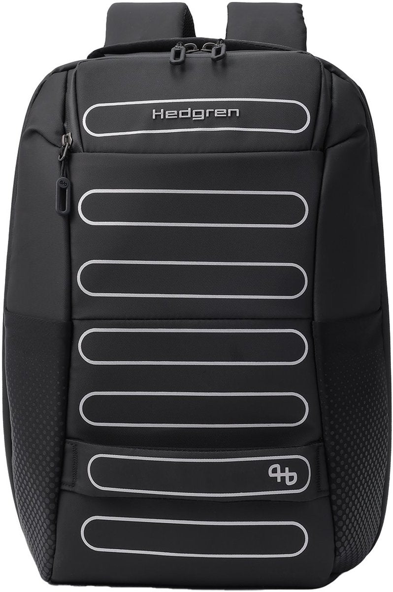 HEDGREN Handle M RFID rugzak 2cmpt 15.6 black