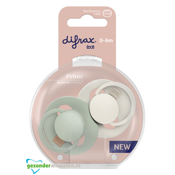 DIFRAX Dynamic fopspeen prime 0-6M - coco/pistachio
