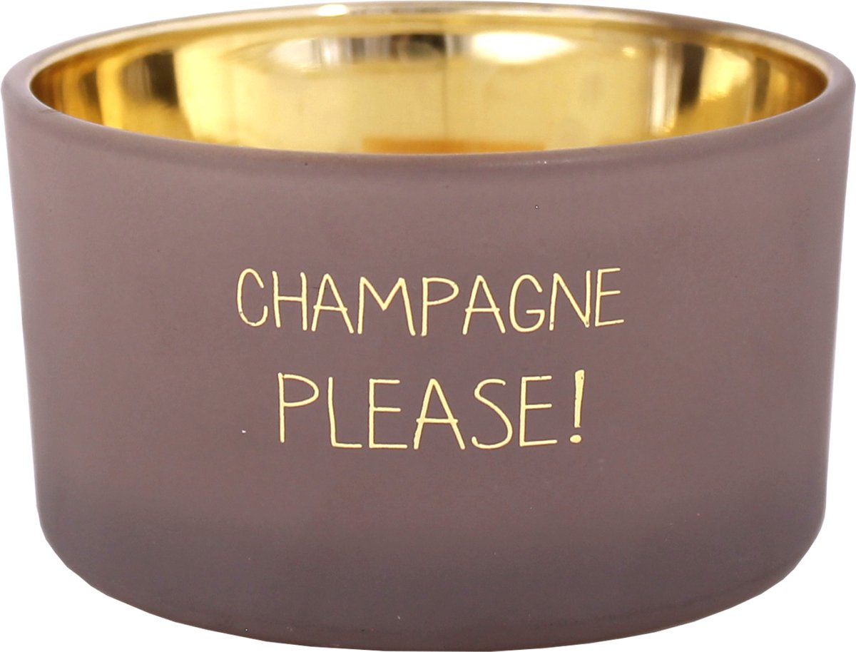 MY FLAME Sojakaars met woodwick - Champagne please!- Fig's delight