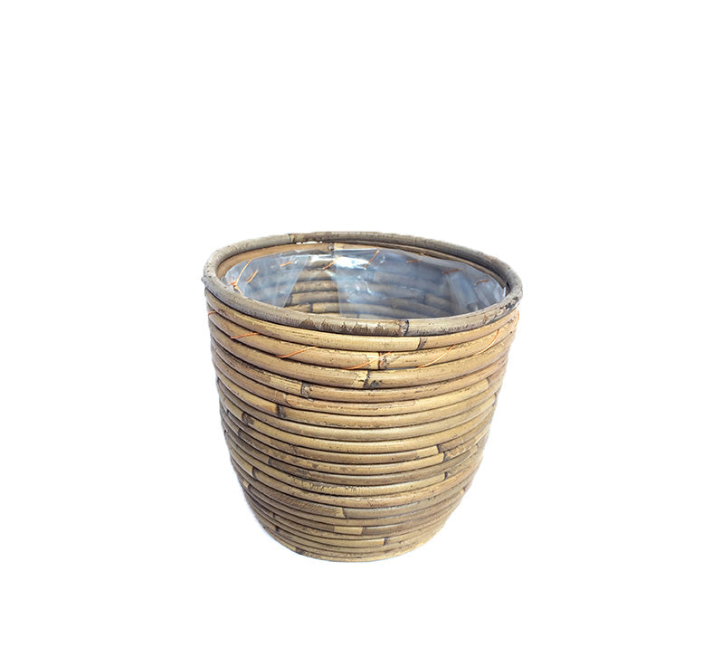 Bloempot ballon stripe - 20x19cm