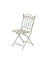 Bistrostoel marrakech mozaiek outdoor - 50x38x89cm - licht grijs