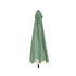Polyester outdoor - 270x135x235cm- groen m/franjes halve terrasparasol