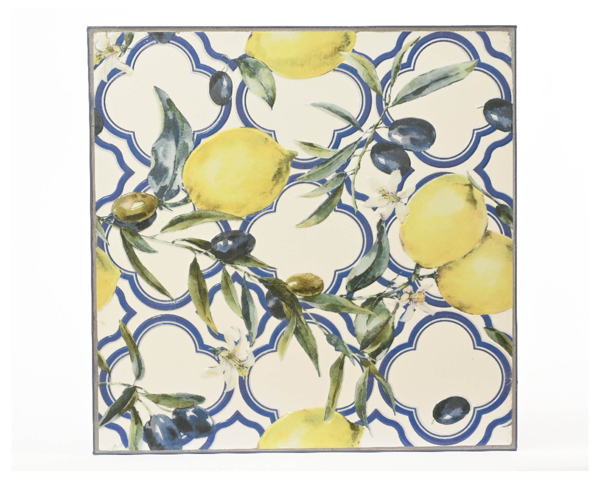 Sorrento bistrotafel ijzer outdoor - 58x58x76cm - blauw
